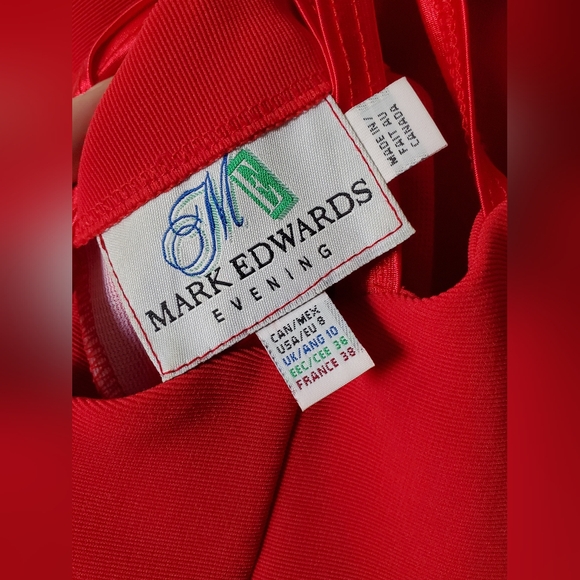 Vintage Mark Edwards Evening Gown💋❤ - Picture 3 of 7